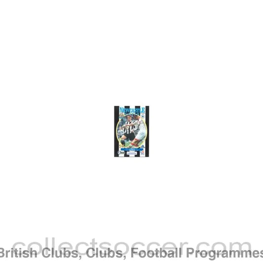 1997 - Newcastle United vChelsea official programme 16/04/1997 Carling Premiership