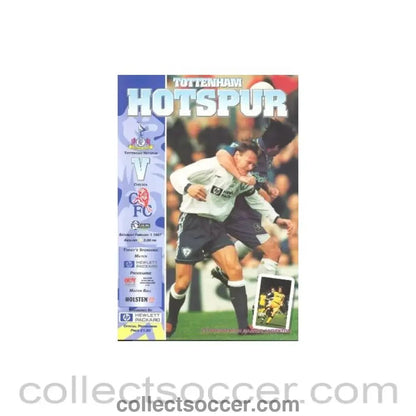 1997 - Tottenham Hotspur vChelsea official programme 01/02/1997 Carling Premiership - Collect Soccer