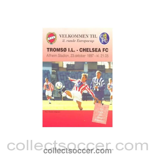 1997 - Tromso IL vChelsea official programme 23/10/1997