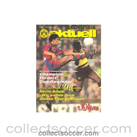 1998 - Borussia Aktuell Magazine of 11/03/1998