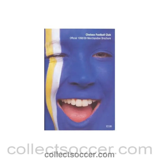 1998 - Chelsea F.C. Official 1998-1999 Merchandise Brochure