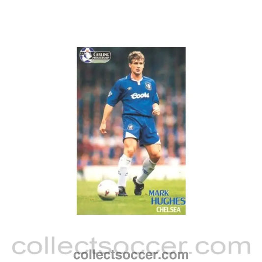 1998 - Chelsea Mark Hughes unofficial postcard of season 1998-1999