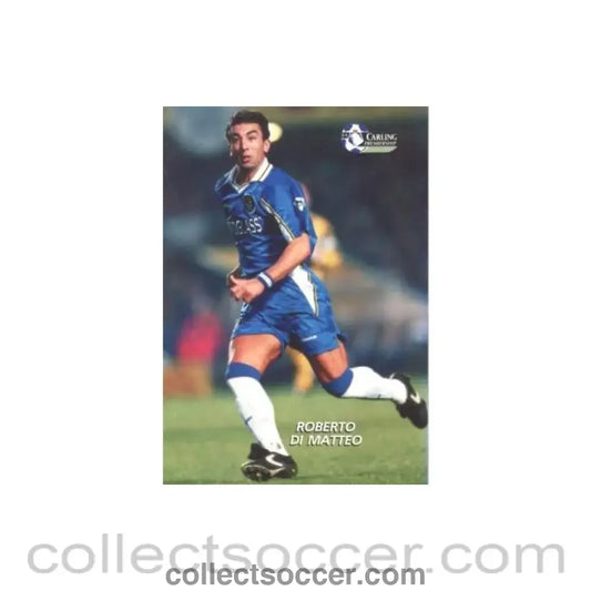 1998 - Chelsea Roberto di Mateo unofficial postcard of season 1998-1999