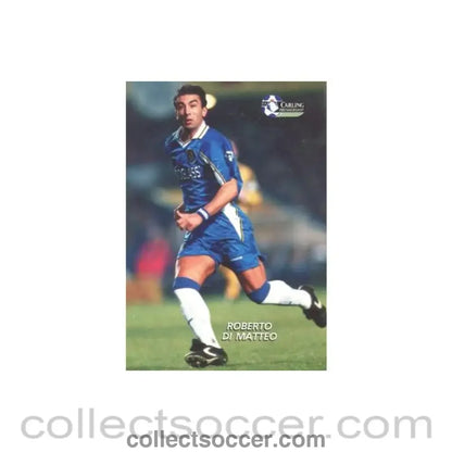 1998 - Chelsea - Roberto di Matteo 1998-1999 Premier League colour card