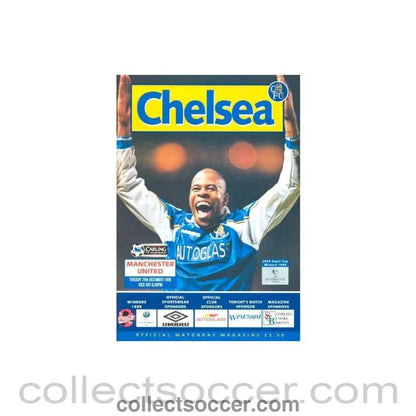 1998 - Chelsea v Manchester United official programme 29/12/1998 - Collect Soccer