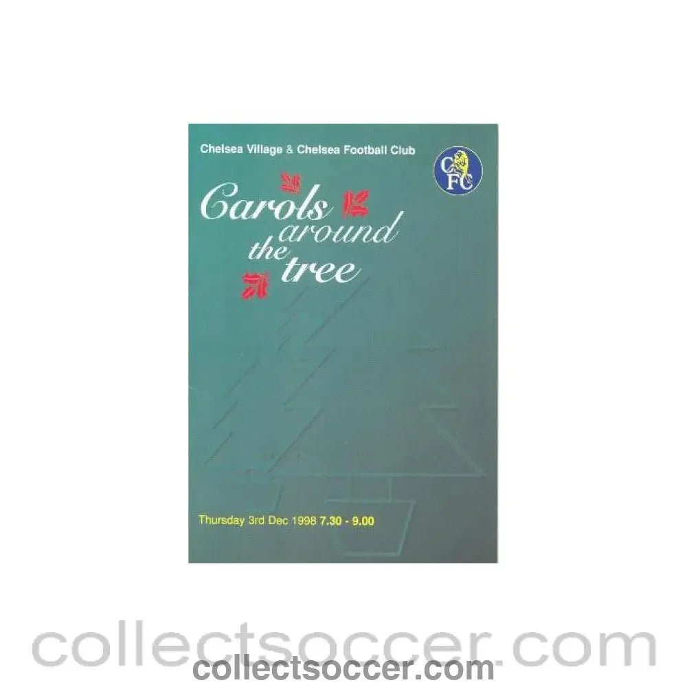 1998 - Christmas Carol at Chelsea Village brochure 03/12/1998 - Collect Soccer