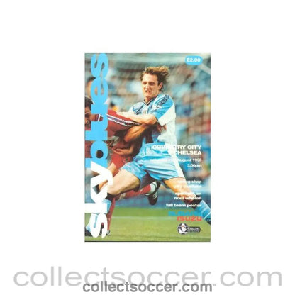 1998 - Coventry City vChelsea official programme 15/08/1998