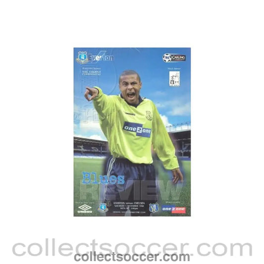 1998 - Everton vChelsea official programme 05/12/1998