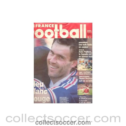 1998 - France Football Magazine No:2 725 of 30/06/1998