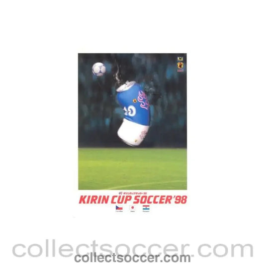 1998 Japan Cup Kirin World Challenge Cup official programme Japan v Czech Republic v Paraguay - Collect Soccer
