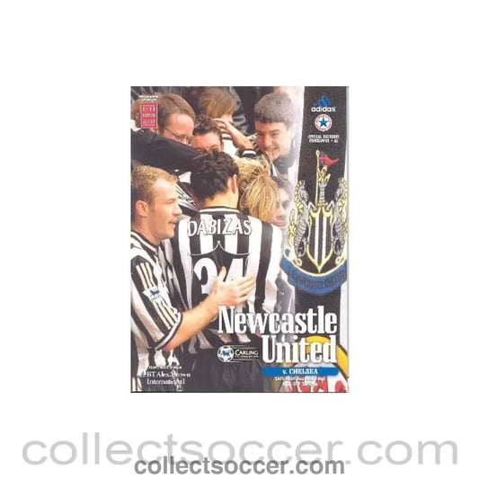 1998 - Newcastle United vChelsea official programme 02/05/1998 F.A. Carling Premiership - Collect Soccer