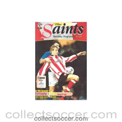 1998 - Southampton vChelsea official programme 26/12/1998 - Collect Soccer