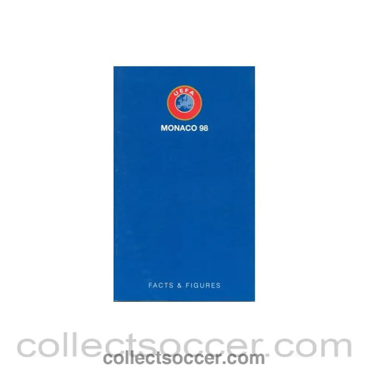 1998 - Super Cup 1998 in Monaco Facts & Figures brochure