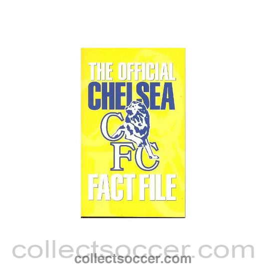 1998 - The Official Chelsea Fact File book 1998