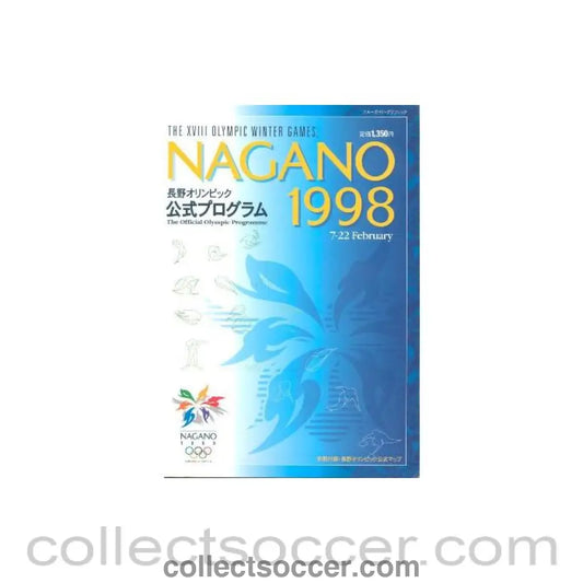 1998 Winter Olympic Games in Nagano Japan 7-22/02/1998 official programme