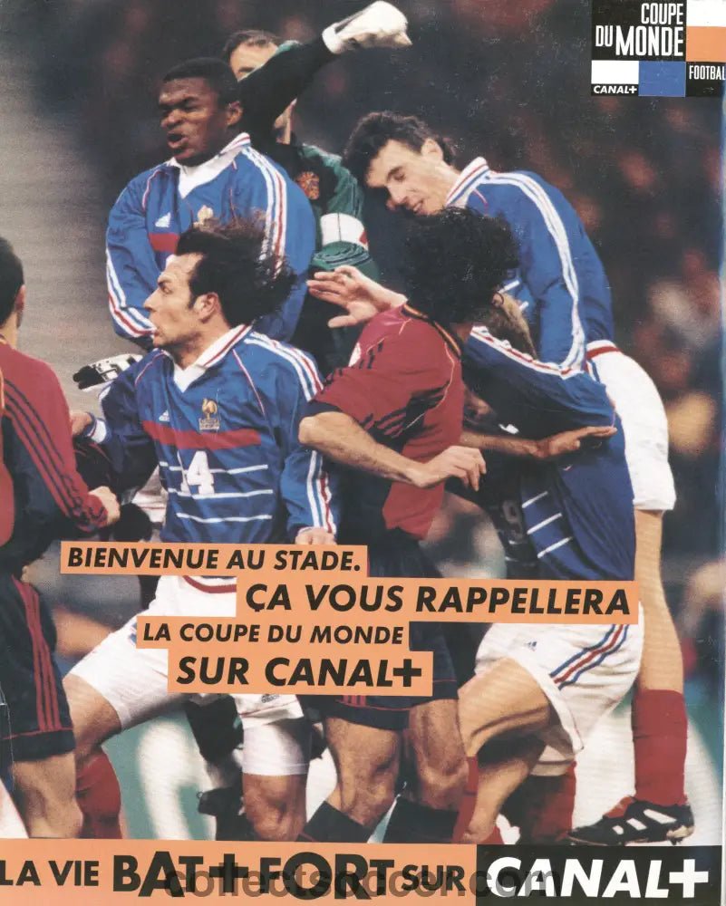 1998 World Cup Final Tournament Programme - Collect Soccer