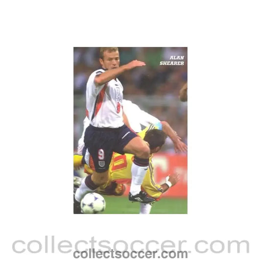 1998 World Cup in France - Alan Shearer postcard