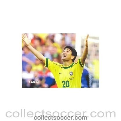 1998 World Cup in France Bebeto postcard - Collect Soccer