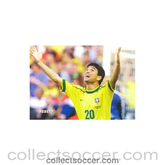 1998 World Cup in France Bebeto postcard