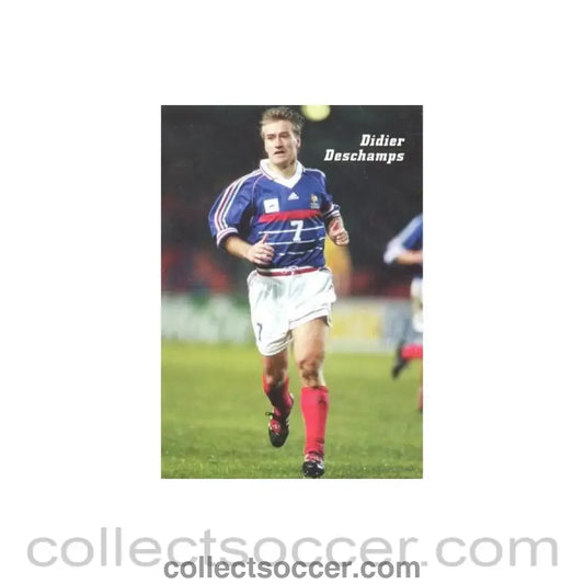 1998 World Cup in France Didier Deschamps postcard