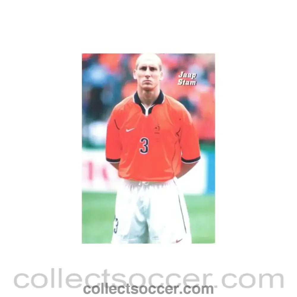1998 World Cup in France - Jaap Stam postcard - Collect Soccer