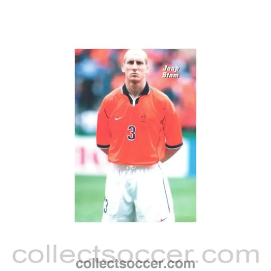 1998 World Cup in France - Jaap Stam postcard