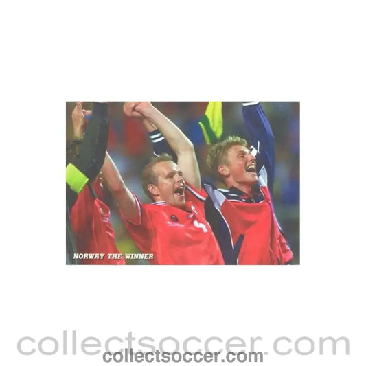 1998 World Cup in France Norway The Winner postcard