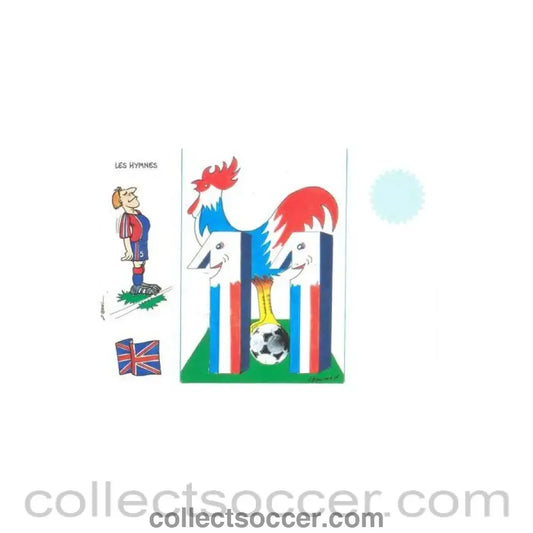1998 World Cup in France postcard