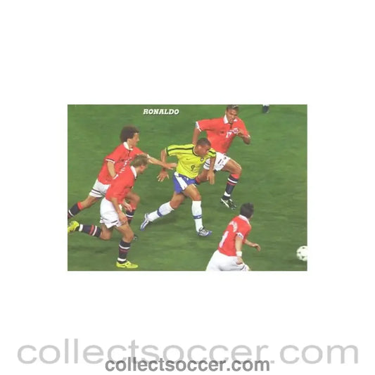 1998 World Cup in France Ronaldo postcard