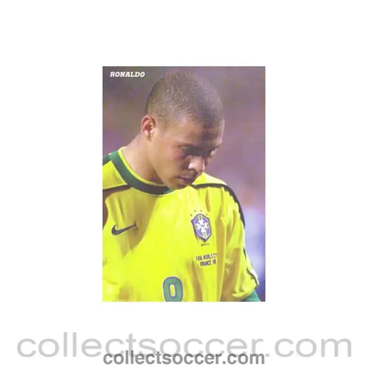 1998 World Cup in France Ronaldo postcard