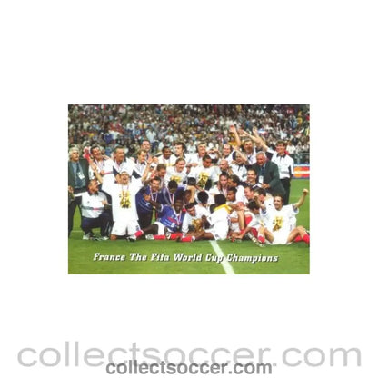 1998 World Cup in France France The World Cup Champions postcard