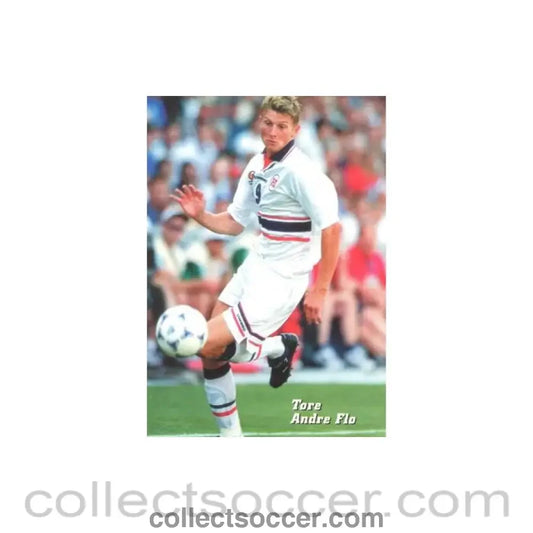 1998 World Cup in France Tore Andre Flo postcard