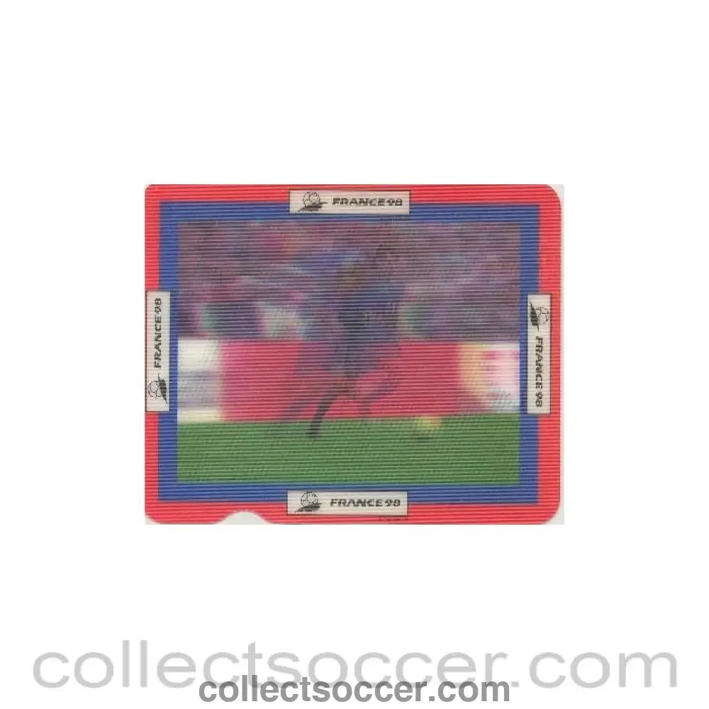 1998 World Cup in France Zola plastic moving picture - Collect Soccer