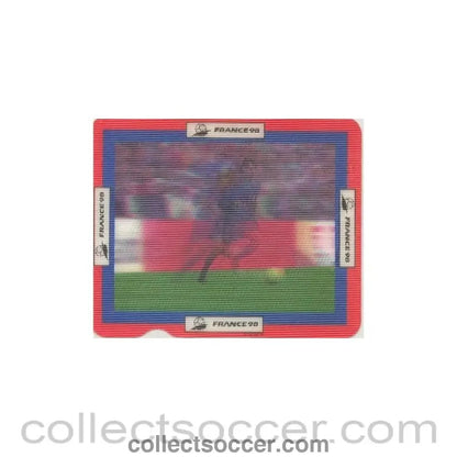 1998 World Cup in France Zola plastic moving picture - Collect Soccer