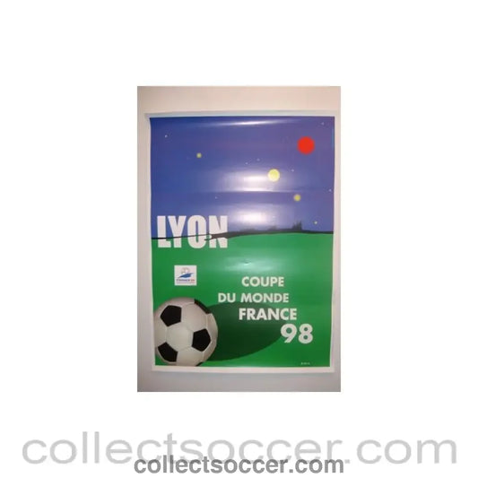 1998 World Cup Poster Lyon