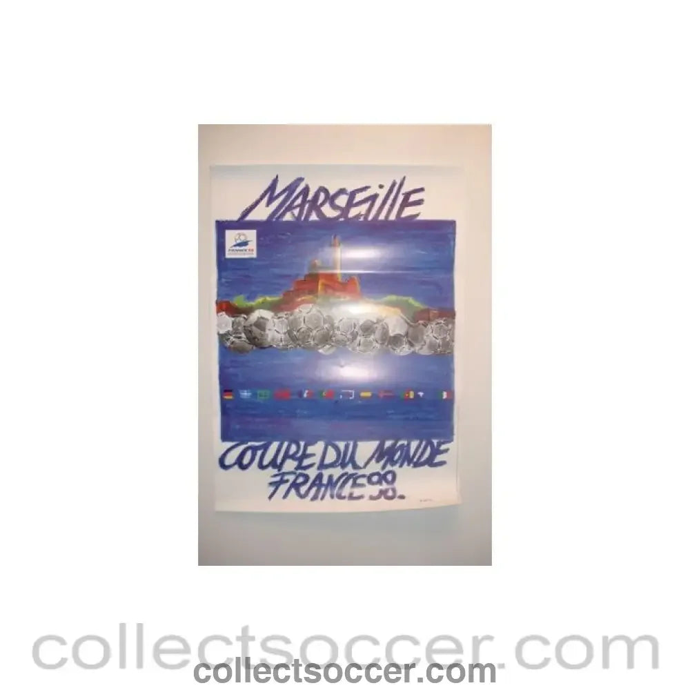 1998 World Cup Poster Marseille
