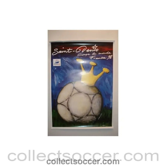 1998 World Cup Poster Saint-Denis