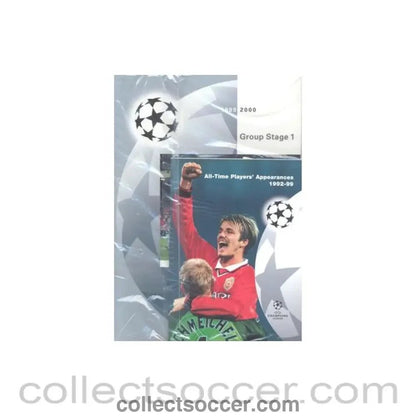 1999-2000 Champions League Group Stage 1 Guide with additional issue - Collect Soccer