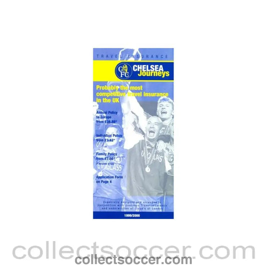 1999 - Chelsea Journeys leaflet 1999-2000
