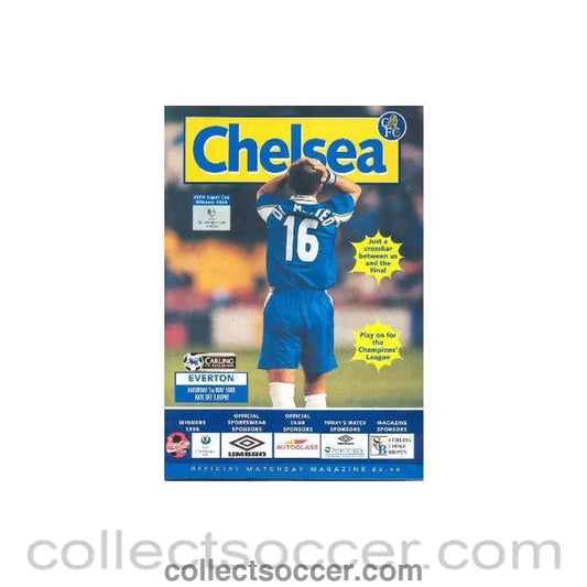 1999 - Chelsea v Everton official programme 01/05/1999