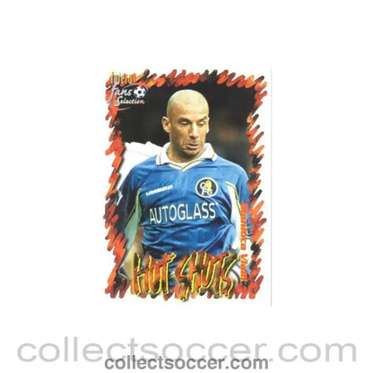 1999 - Gianluca Vialli Chelsea 1999 Card - Collect Soccer