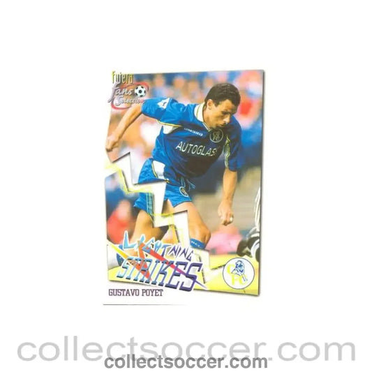 1999 - Gustavo Poyet Chelsea 1999 Card