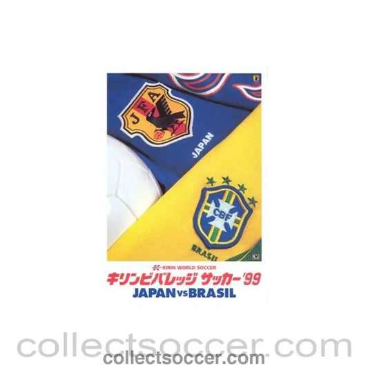 1999 Japan Cup Kirin World Challenge Cup 1999 official programme Japan v Brazil - Collect Soccer