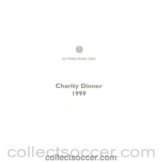 1999 - Kettering Round Table - Charity Dinner 1999 menu