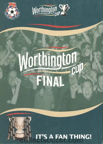 1999 League Cup Final Programme Leicester City v Tottenham Hotspur - Collect Soccer