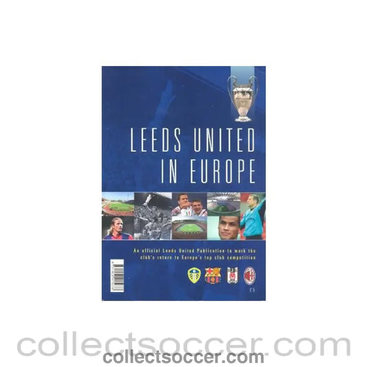 1999 - Leeds United in Europe brochure of season 1999-2000