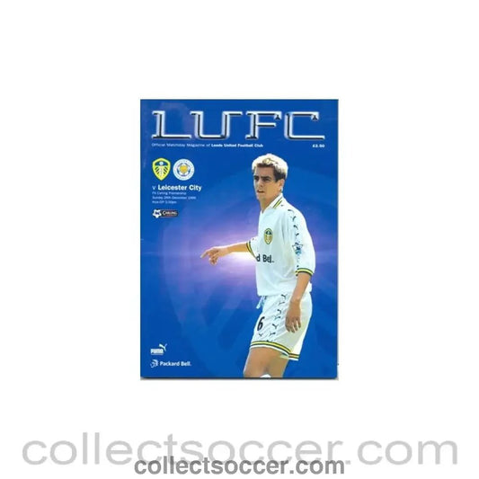 1999 - Leeds United v Leicester City official programme 26/12/1999 - Collect Soccer