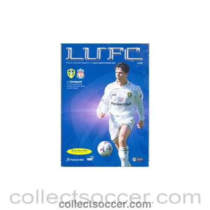 1999 - Leeds United v Liverpool official programme 23/08/1999 - Collect Soccer