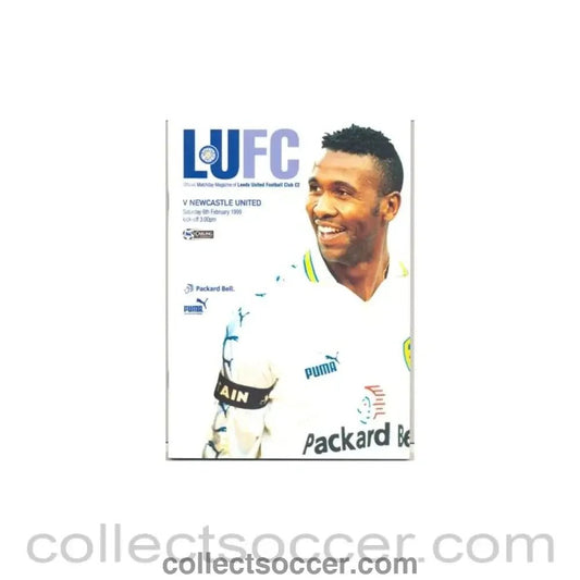 1999 - Leeds United v Newcastle United official programme 06/02/1999 - Collect Soccer