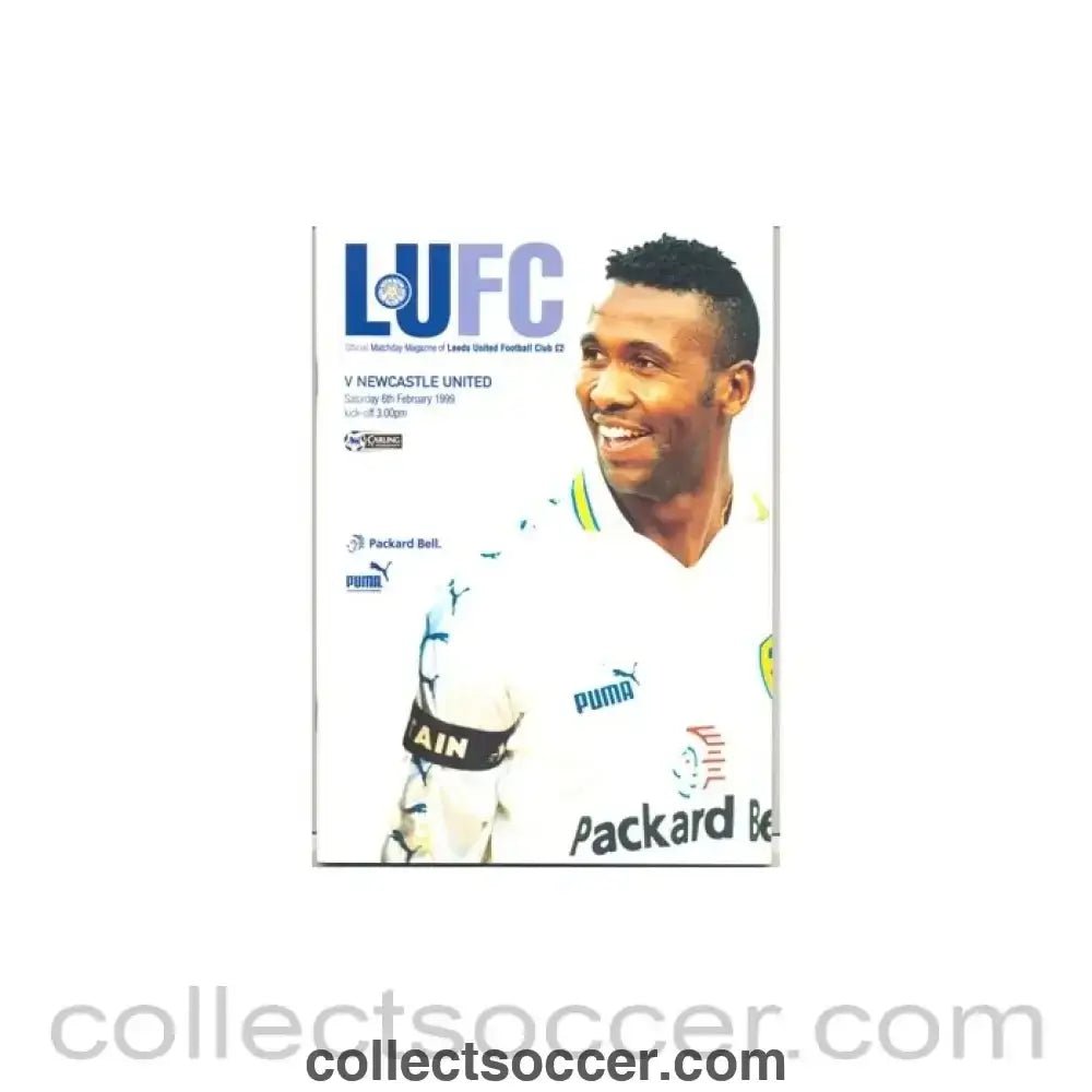 1999 - Leeds United v Newcastle United official programme 06/02/1999 - Collect Soccer